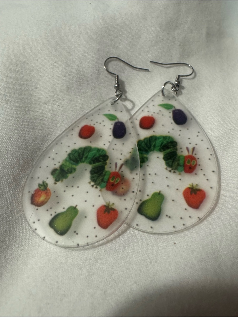 Very Hungry Caterpillar Earrings